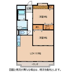 茅野駅 徒歩15分 2階の物件間取画像